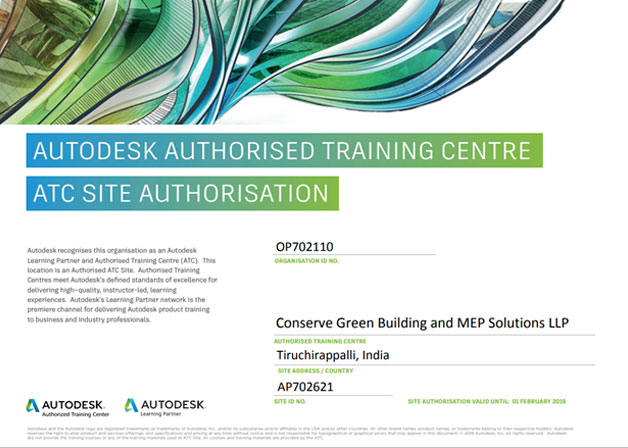 Autodesk Authorized Training Centre