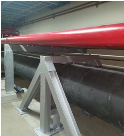 Chilled Water Network in Tunnel